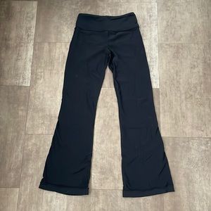 Lululemon reversible flare leggings